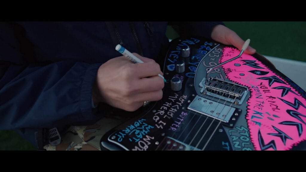 Portugal. The Man | John Gourley Hand-Painted & Screen-Matched Fender Player Plus Meteora HH (2022)