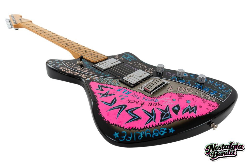 Portugal. The Man | John Gourley Hand-Painted & Screen-Matched Fender Player Plus Meteora HH (2022)