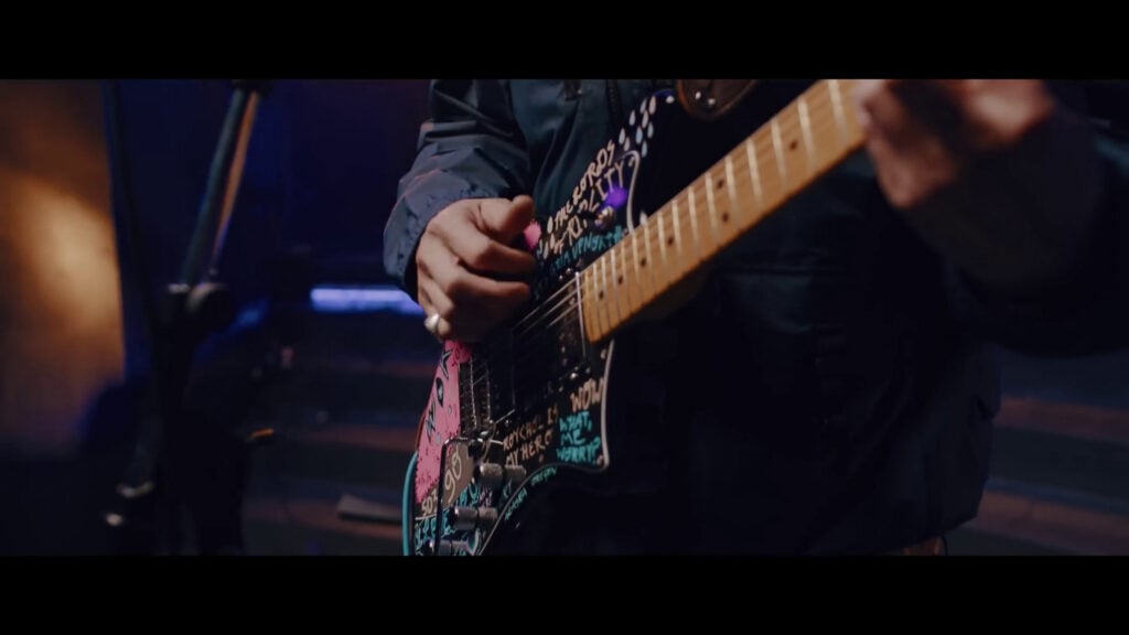 Portugal. The Man | John Gourley Hand-Painted & Screen-Matched Fender Player Plus Meteora HH (2022)