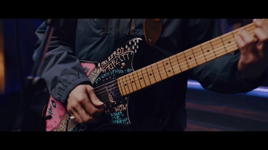Portugal. The Man | John Gourley Hand-Painted & Screen-Matched Fender Player Plus Meteora HH (2022)