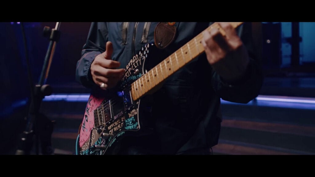 Portugal. The Man | John Gourley Hand-Painted & Screen-Matched Fender Player Plus Meteora HH (2022)