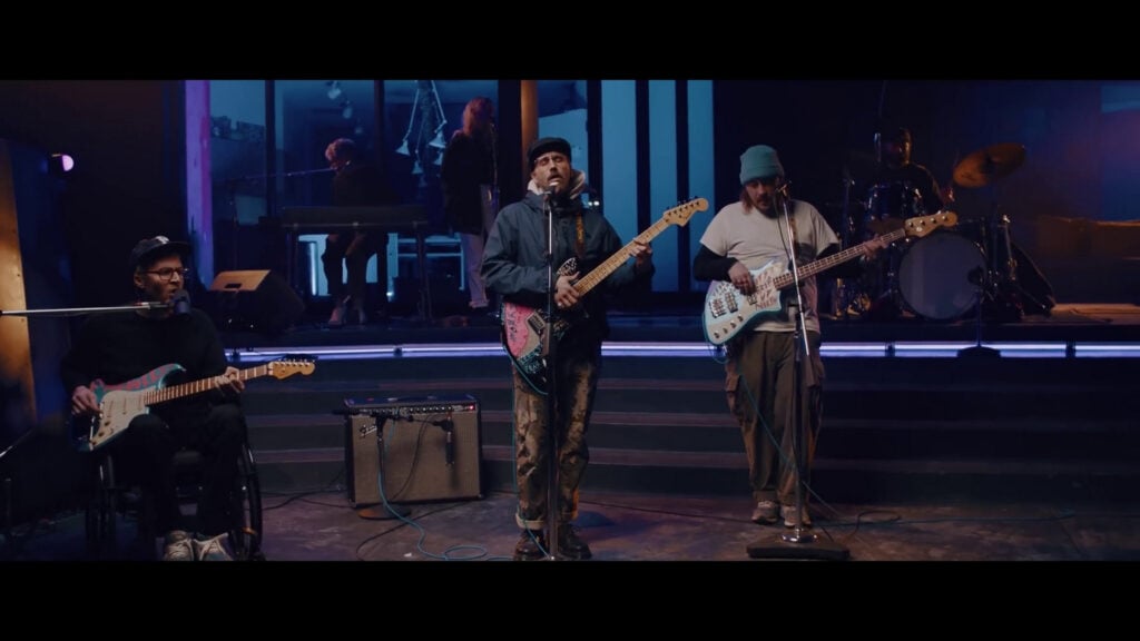 Portugal. The Man | John Gourley Hand-Painted & Screen-Matched Fender Player Plus Meteora HH (2022)