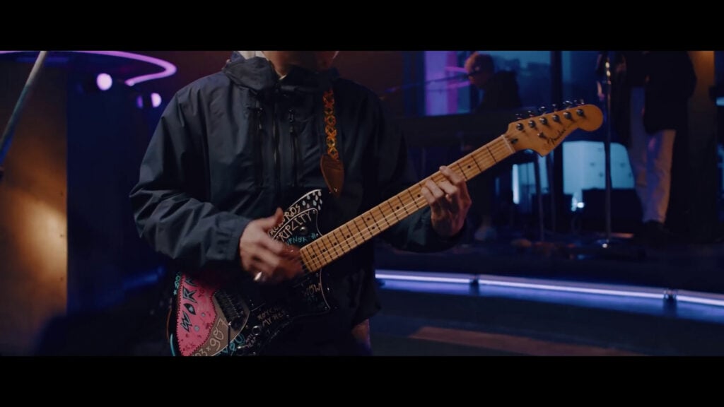 Portugal. The Man | John Gourley Hand-Painted & Screen-Matched Fender Player Plus Meteora HH (2022)
