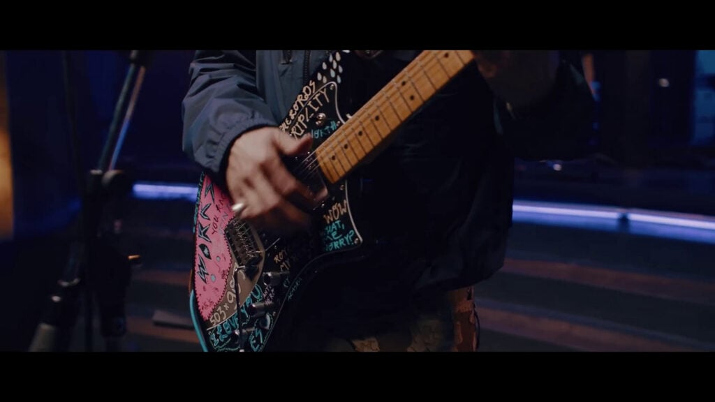 Portugal. The Man | John Gourley Hand-Painted & Screen-Matched Fender Player Plus Meteora HH (2022)