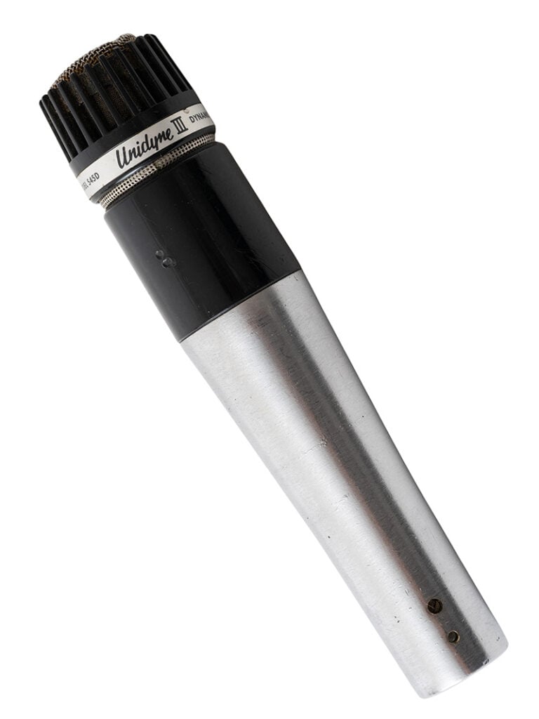 The White Stripes | "Elephant" Jack White Studio-Used Shure S4SD Unidyne III Microphone (2002-2003)