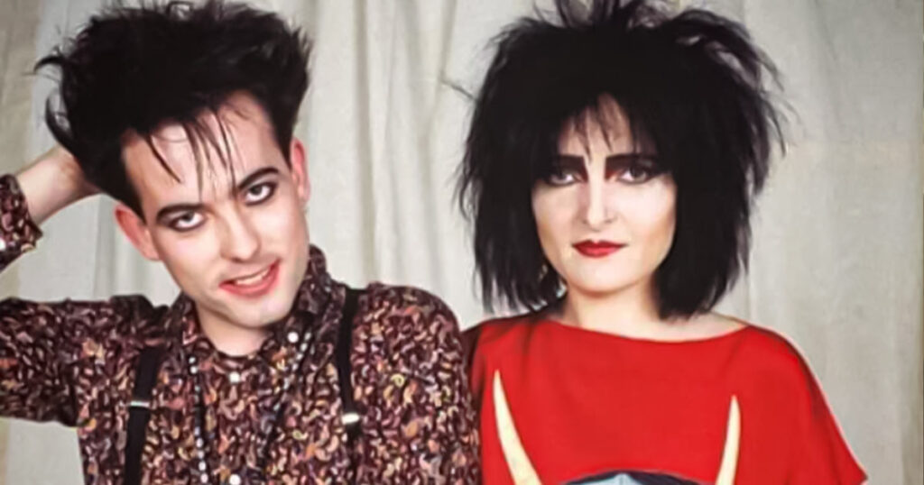 Siouxsie Sioux, Robert Smith, circa 1984