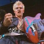 Billy Idol "Eyes Without a Face" Leather Jacket - Music Convoy