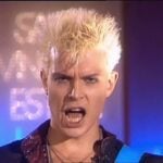 Billy Idol "Eyes Without a Face" Leather Jacket - Saint Vincent Estate