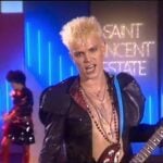 Billy Idol "Eyes Without a Face" Leather Jacket - Saint Vincent Estate