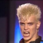 Billy Idol "Eyes Without a Face" Leather Jacket - Saint Vincent Estate