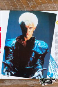 Billy Idol First Nighter Powder Blue Dinner Jacket - Anabas Look Book
