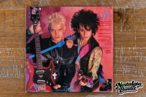 Billy Idol First Nighter Powder Blue Dinner Jacket - Flesh for Fantasy 12" Single