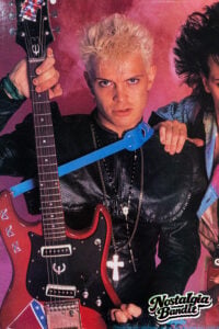 Billy Idol First Nighter Powder Blue Dinner Jacket - Flesh for Fantasy 12" Single