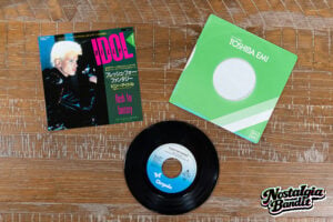 Billy Idol First Nighter Powder Blue Dinner Jacket - Flesh for Fantasy Japanese Release