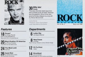 Billy Idol First Nighter Powder Blue Dinner Jacket - Rock Magazine