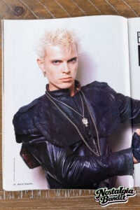 Billy Idol First Nighter Powder Blue Dinner Jacket - Rock Magazine