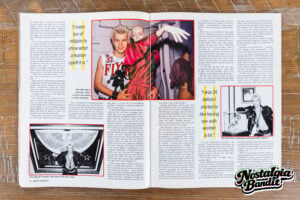 Billy Idol First Nighter Powder Blue Dinner Jacket - Rock Magazine