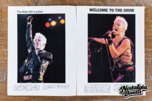 Billy Idol First Nighter Powder Blue Dinner Jacket - Rock Pix