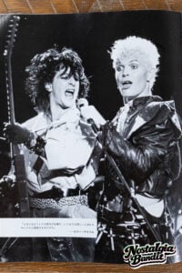 Billy Idol First Nighter Powder Blue Dinner Jacket - Rock Pix