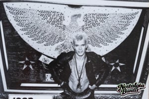 Billy Idol First Nighter Powder Blue Dinner Jacket - Rock Pix