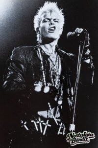 Billy Idol First Nighter Powder Blue Dinner Jacket - Rock Pix