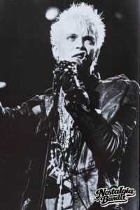 Billy Idol First Nighter Powder Blue Dinner Jacket - Rock Pix