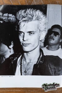 Billy Idol First Nighter Powder Blue Dinner Jacket - Rock Pix