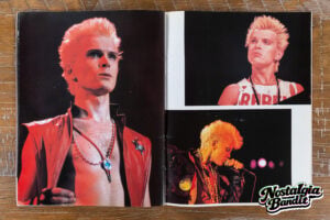 Billy Idol First Nighter Powder Blue Dinner Jacket - Rock Pix