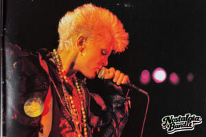 Billy Idol First Nighter Powder Blue Dinner Jacket - Rock Pix