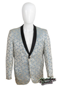 Billy Idol First Nighter Powder Blue Dinner Jacket - Studio Photo