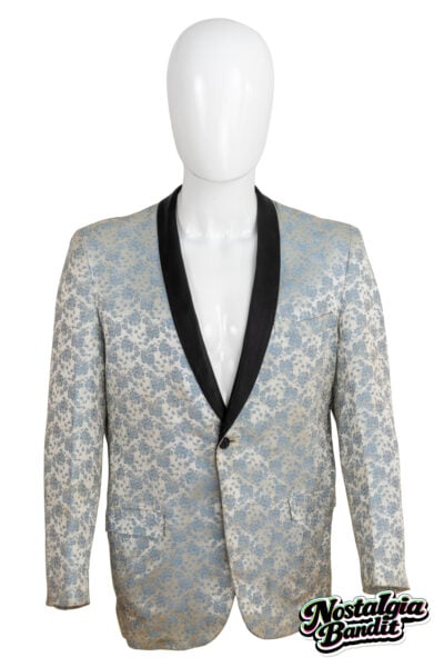 Billy Idol First Nighter Powder Blue Dinner Jacket - Studio Photo