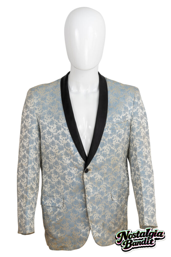 Billy Idol First Nighter Powder Blue Dinner Jacket - Studio Photo