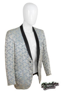 Billy Idol First Nighter Powder Blue Dinner Jacket - Studio Photo