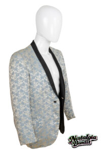 Billy Idol First Nighter Powder Blue Dinner Jacket - Studio Photo