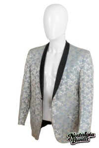 Billy Idol First Nighter Powder Blue Dinner Jacket - Studio Photo