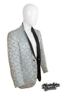 Billy Idol First Nighter Powder Blue Dinner Jacket - Studio Photo