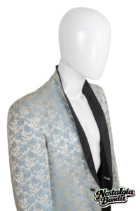 Billy Idol First Nighter Powder Blue Dinner Jacket - Studio Photo