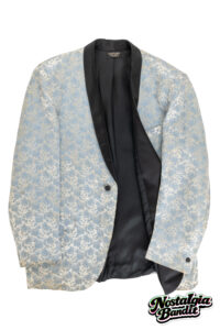 Billy Idol First Nighter Powder Blue Dinner Jacket - Studio Photo