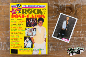 Billy Idol First Nighter Powder Blue Dinner Jacket - Rock Video Presents Rock Post-Cards