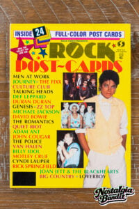 Billy Idol First Nighter Powder Blue Dinner Jacket - Rock Video Presents Rock Post-Cards