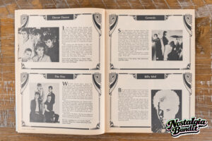 Billy Idol First Nighter Powder Blue Dinner Jacket - Rock Video Presents Rock Post-Cards
