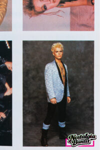 Billy Idol First Nighter Powder Blue Dinner Jacket - Rock Video Presents Rock Post-Cards