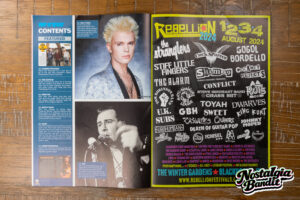 Billy Idol First Nighter Powder Blue Dinner Jacket - Vive Le Rock #113