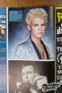 Billy Idol First Nighter Powder Blue Dinner Jacket - Vive Le Rock #113