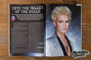 Billy Idol First Nighter Powder Blue Dinner Jacket - Vive Le Rock #113