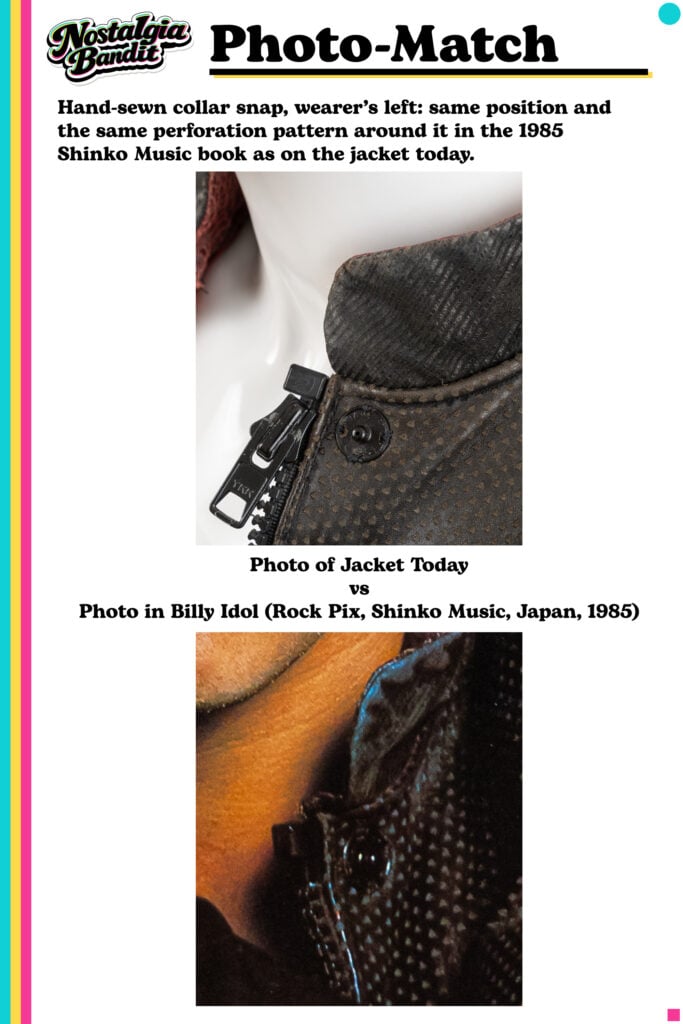 Billy Idol Photo-Match Comparison